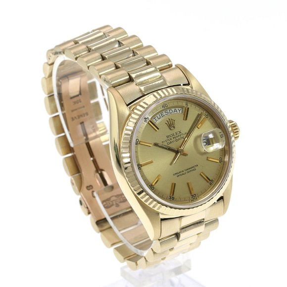 Rolex Day-date Watch 1803 Factory Champagne Dial - Picture 6 of 8